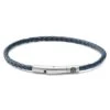 Lucleon Collins | Bracelet En Cuir Tressé Bleu Marine 3 Mm 1 Lucleon Collins | Bracelet En Cuir Tressé Bleu Marine 3 Mm -Bagues Magasin 08 zeismont ll collins leather bracelets8012 copy 2 kolin 1