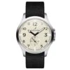 Sidegren Luxor | Montre De Terrain De Style Vintage En Acier Inoxydable Couleur Crème Et Argent -Bagues Magasin 1 1sgluks