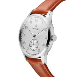 Fawler Adrien | Montre En Acier Inoxydable Et émail Blanc 10 Fawler Adrien | Montre En Acier Inoxydable Et émail Blanc -Bagues Magasin 1 2adrrien