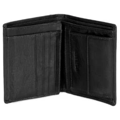 Lucleon Portefeuille En Cuir Noir Montréal Rustic à Protection Anti RFID -Bagues Magasin 1 3 177 1 92
