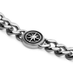 Arkai Atlas | Bracelet L'étoile Polaire En Acier Argenté 13 Arkai Atlas | Bracelet L'étoile Polaire En Acier Argenté -Bagues Magasin 1 3a063694d7ae369a80468249d8c0c34558 3