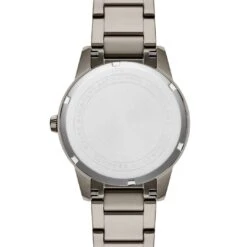 Seizmont Yves | Montre Monochrome En Acier Inoxydable Gris Foncé -Bagues Magasin 1 3yves