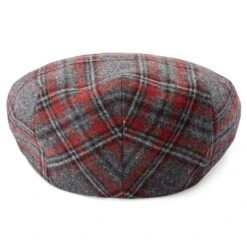 Fawler Casquette Plate Fido Ivy En Tartan Rouge 11 Fawler Casquette Plate Fido Ivy En Tartan Rouge -Bagues Magasin 1 4 copy 18