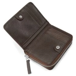 Lucleon Portefeuille Anti- RFID En Cuir Brun Foncé Lorn -Bagues Magasin 1 5 0a619479728f271312bf8d6a9e98d9ef