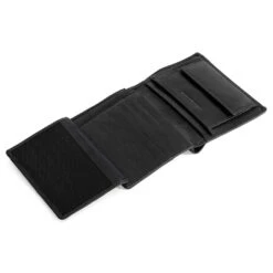 Lucleon Portefeuille En Cuir Noir Montréal Rustic à Protection Anti RFID -Bagues Magasin 1 5 90 1 23