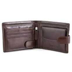 Lucleon Portefeuille Ergonomique En Cuir Marron Foncé Jasper 9 Lucleon Portefeuille Ergonomique En Cuir Marron Foncé Jasper -Bagues Magasin 1 9 1 27 1 3