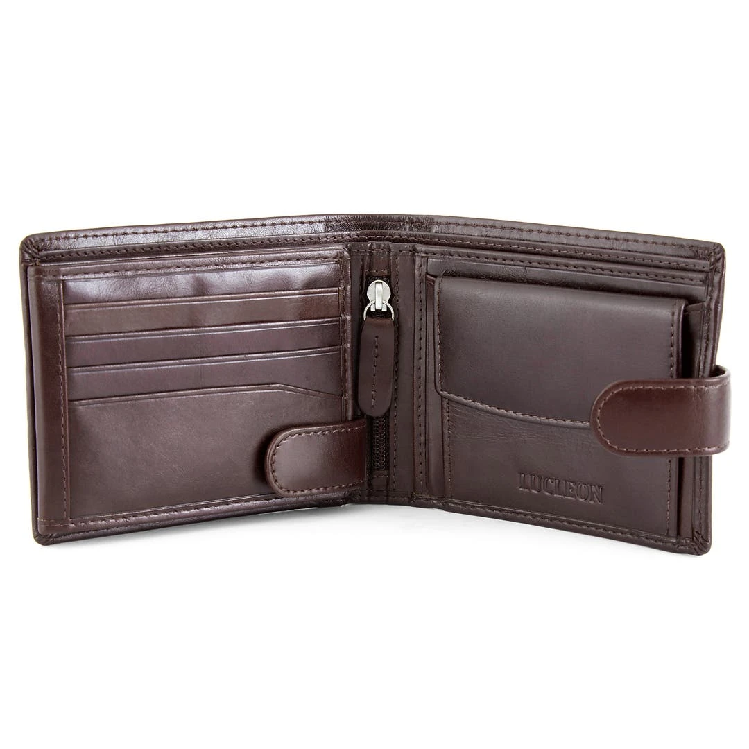 Lucleon Portefeuille Ergonomique En Cuir Marron Foncé Jasper 4 Lucleon Portefeuille Ergonomique En Cuir Marron Foncé Jasper – Image 2