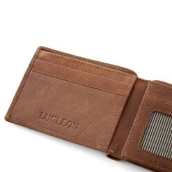 Lucleon Petit Portefeuille Ocre California -Bagues Magasin 10 5 22