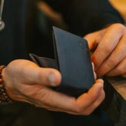 Lucleon Petit Portefeuille Noir California -Bagues Magasin 10549 wallet