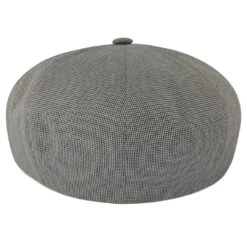 Fawler Casquette Gavroche Spicchi Gris Pied-de-poule -Bagues Magasin 11 4 80