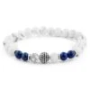 Neshraw Bracelet Royal En Pierres Blanches -Bagues Magasin 11116 01