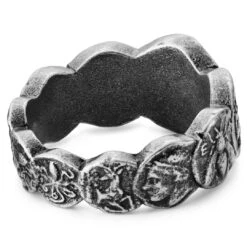 Lucleon Obelius | Bague En Métal Vintage - Les Pièces De Monnaie -Bagues Magasin 12 22b71ed7d9d63cde533a02ed6d30596e3 8