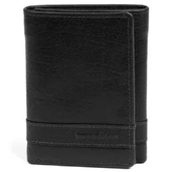 Lucleon Portefeuille Montreal En Cuir Noir Trois Volets RFID -Bagues Magasin 12 2 2 10