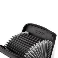 Lucleon Porte-cartes En Cuir Noir California -Bagues Magasin 12 5 17
