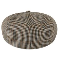 Fawler Casquette Gavroche Spicchi à Motif Pied-de-poule -Bagues Magasin 13 4 82