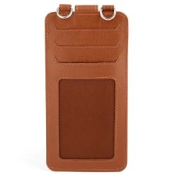 Lucleon Combi Porte-cartes Et Housse Pour Téléphone Lamont En Cuir Havane 12 Lucleon Combi Porte-cartes Et Housse Pour Téléphone Lamont En Cuir Havane -Bagues Magasin 13 4 87