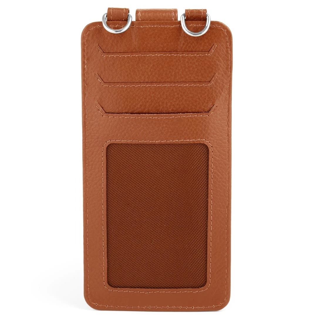 Lucleon Combi Porte-cartes Et Housse Pour Téléphone Lamont En Cuir Havane 7 Lucleon Combi Porte-cartes Et Housse Pour Téléphone Lamont En Cuir Havane – Image 5