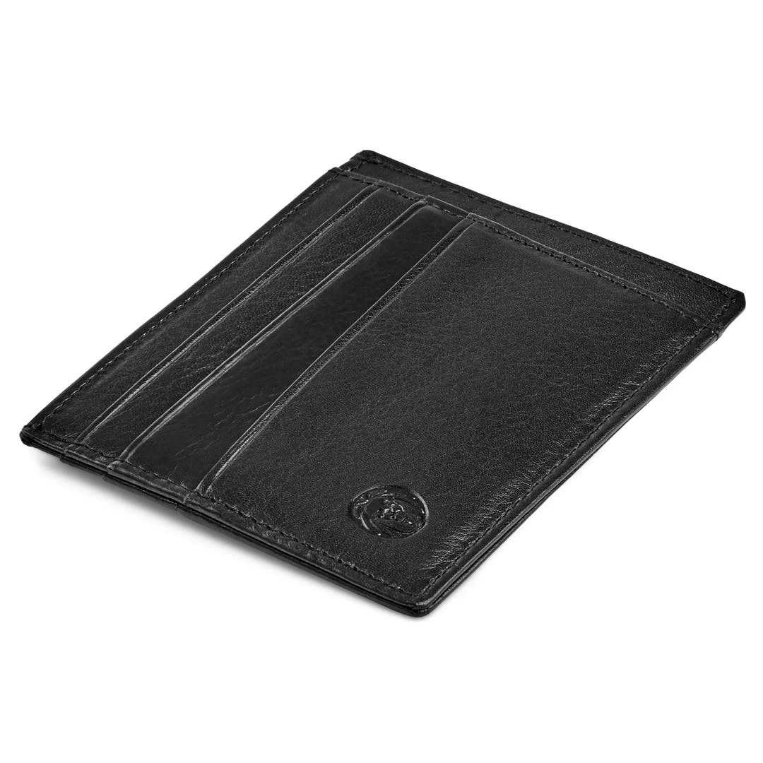 Lucleon Porte-cartes En Cuir Noir Compact 6 Lucleon Porte-cartes En Cuir Noir Compact – Image 4