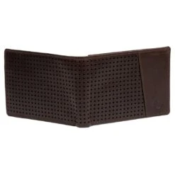 Lucleon Portefeuille Montreal Dotty En Cuir Marron RFID -Bagues Magasin 13 5 23