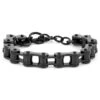 Fort Tempus Bracelet Chaîne De Vélo En Acier Noir 2 Fort Tempus Bracelet Chaîne De Vélo En Acier Noir -Bagues Magasin 14 1 228