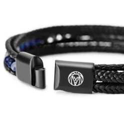 Lucleon Bracelet Naxos En Cuir Noir Et Perles Lapis Lazuli 13 Lucleon Bracelet Naxos En Cuir Noir Et Perles Lapis Lazuli -Bagues Magasin 14 36dc67ad783f96436a21d2531fa72e162 3