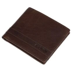 Lucleon Portefeuille Montreal Luxe En Cuir Marron RFID 13 Lucleon Portefeuille Montreal Luxe En Cuir Marron RFID -Bagues Magasin 14 5 22