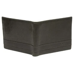 Lucleon Portefeuille Montreal Luxe En Cuir Vert Olive RFID -Bagues Magasin 14056 05
