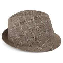 Fawler Chapeau Fedora Tirol Glen à Motif écossais -Bagues Magasin 15 2 181