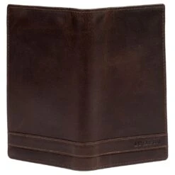 Lucleon Portefeuille Montreal Grand Format En Cuir Marron RFID 11 Lucleon Portefeuille Montreal Grand Format En Cuir Marron RFID -Bagues Magasin 15 4 2 34