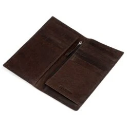 Lucleon Portefeuille Montreal Grand Format En Cuir Marron RFID 13 Lucleon Portefeuille Montreal Grand Format En Cuir Marron RFID -Bagues Magasin 15 6 15