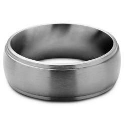 Lucleon Anneau Aesop Louis En Titane Argenté -Bagues Magasin 16 1up