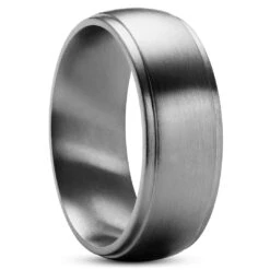 Lucleon Anneau Aesop Louis En Titane Argenté