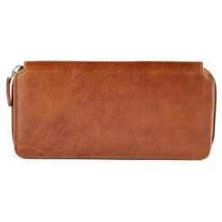 Lucleon Portefeuille En Cuir Brun Clair California Accordion -Bagues Magasin 17 3 copy 5