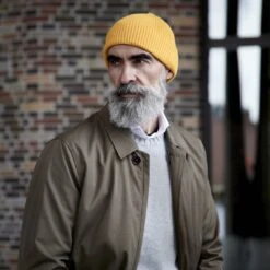 Fawler Bonnet Jaune Kite Kevin En Coton Organique -Bagues Magasin 17703 squares