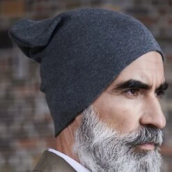 Fawler Beanie Gris Foncé Kyler Kite En Coton Bio -Bagues Magasin 17709best1