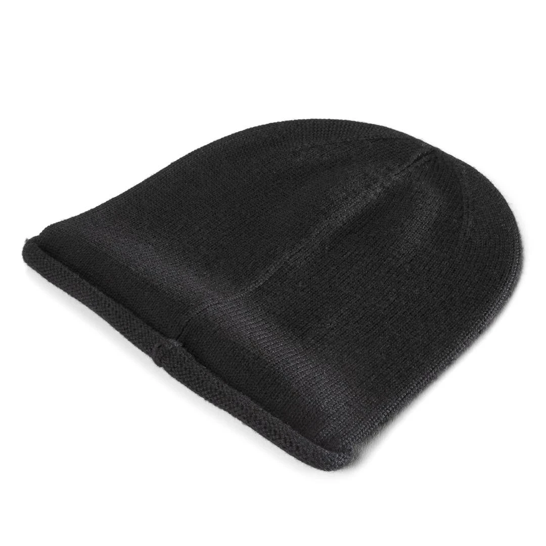 Fawler Bonnet Noir En Laine Mérinos Franke Montagna 8 Fawler Bonnet Noir En Laine Mérinos Franke Montagna – Image 6