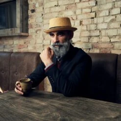 Fawler Chapeau Panama Paolo Moda "Pork Pie" -Bagues Magasin 18008 2