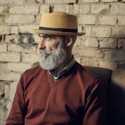 Fawler Chapeau Panama Paolo Moda "Pork Pie" -Bagues Magasin 18008 3