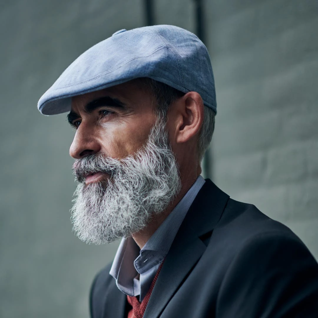 Fawler Casquette Plate Marcello Moda Bleu Clair 8 Fawler Casquette Plate Marcello Moda Bleu Clair – Image 6