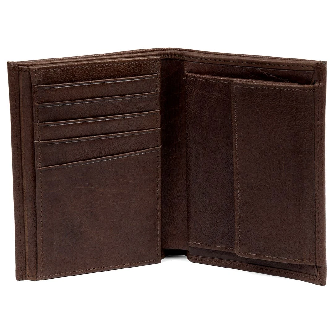 Lucleon Portefeuille Montreal Original En Cuir Marron RFID 4 Lucleon Portefeuille Montreal Original En Cuir Marron RFID – Image 2