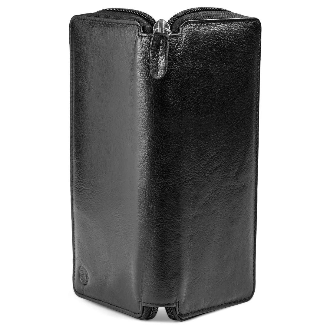 Lucleon Portefeuille En Cuir Noir California Accordion 7 Lucleon Portefeuille En Cuir Noir California Accordion – Image 5