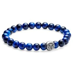 Lucleon Bracelet Œil De Tigre Bleu