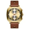 Fawler Callao | Montre Coussin Dorée -Bagues Magasin 2 1kal