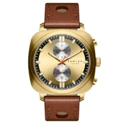 Fawler Callao | Montre Coussin Dorée