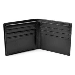 Lucleon Portefeuille En Cuir Noir à Deux Volets California -Bagues Magasin 2 2.ba866c6f6c469a46d21e1a94b561d43f