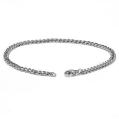 Lucleon Bracelet Chaîne à Mailles Argentées - 4 Mm -Bagues Magasin 2 2.f8757118a9f69e3cc9c5c48b29dd74bf 3