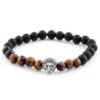 Neshraw Bracelet Le Lion Argenté