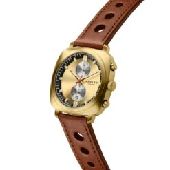 Fawler Callao | Montre Coussin Dorée -Bagues Magasin 2 2kal
