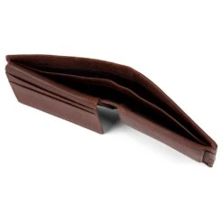 Lucleon Portefeuille Montreal Deux Volets En Cuir Marron RFID 12 Lucleon Portefeuille Montreal Deux Volets En Cuir Marron RFID -Bagues Magasin 2 5 73