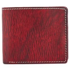 Salt & Hide Portefeuille En Cuir Rouge Deux Volets Dermot -Bagues Magasin 20 3 33